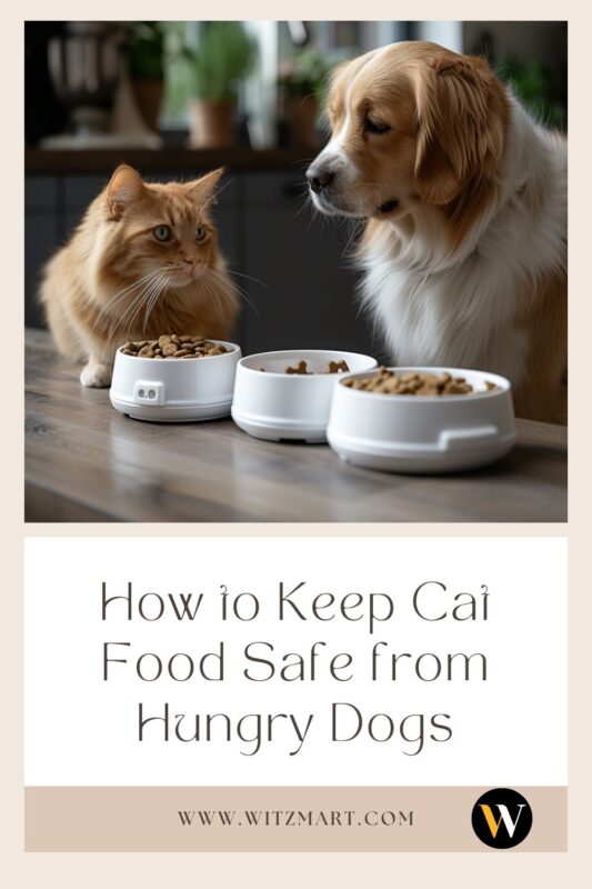 How to Keep Cat Food Safe from Hungry Dogs