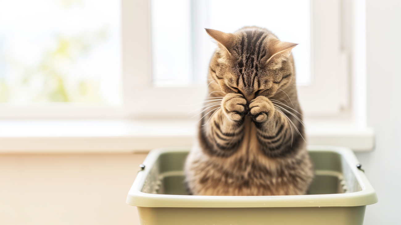 Why Do Cats Grunt When Pooping? Explaining this Common Feline Behavior