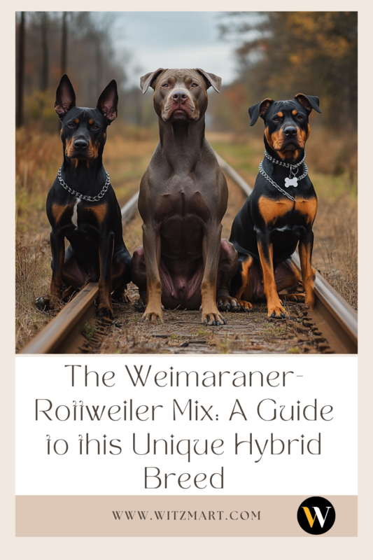 The Weimaraner-Rottweiler Mix: A Guide to this Unique Hybrid Breed